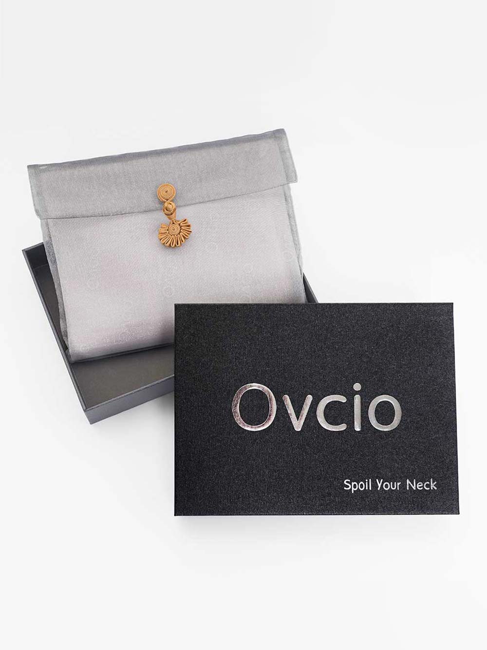 Square - Featherlight Orange Cashmere Scarf - Image 6