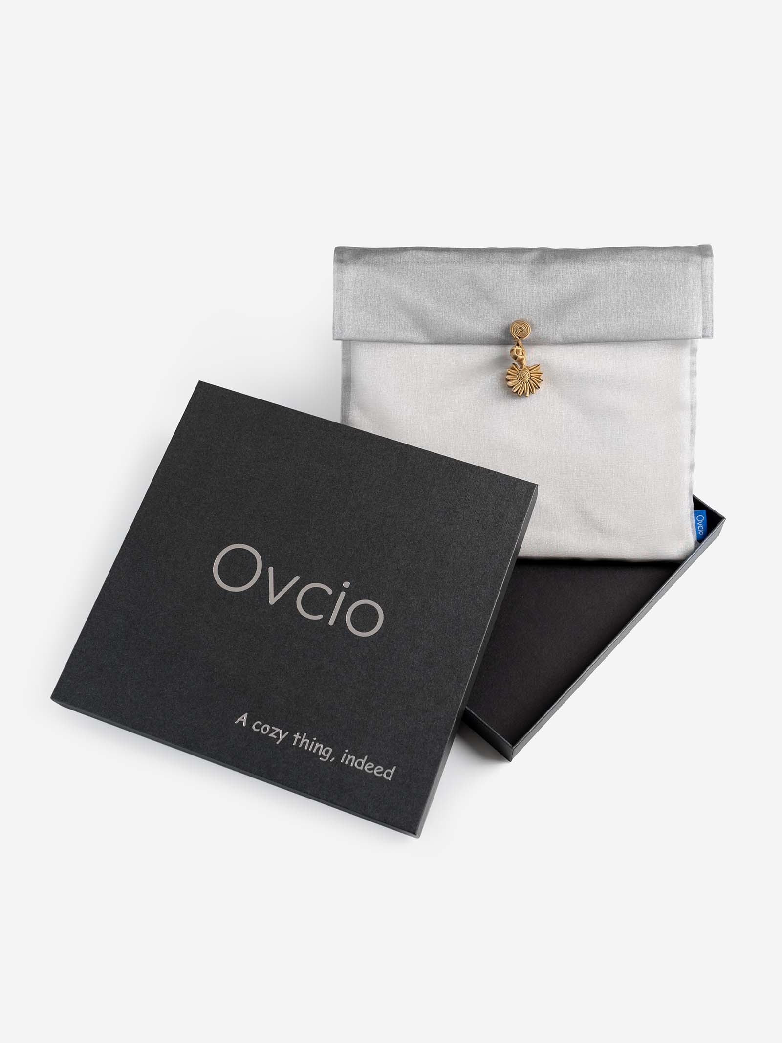 White Silk Duo Wrap - Image 6